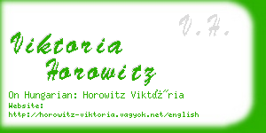 viktoria horowitz business card